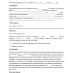 40+ Free Roommate Agreement Templates & Forms (Word, Pdf) With Regard To Roommate Agreement Sample Template