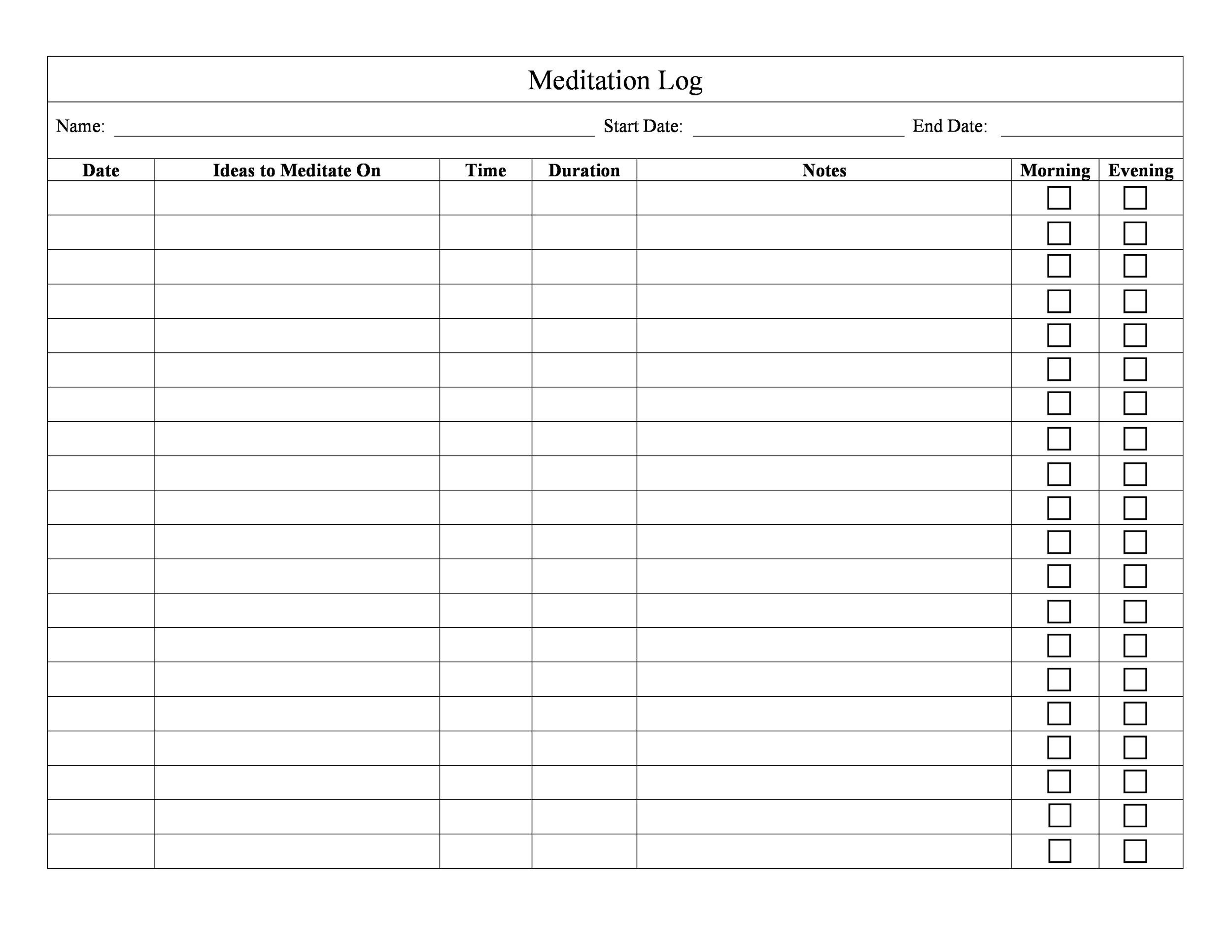 40 Great Medication Schedule Templates (+Medication Calendars) within Medication Sample Log Template