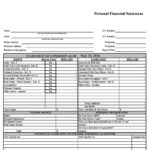 40+ Personal Financial Statement Templates & Forms ᐅ Templatelab Intended For Personal Financial Statement Template Sample