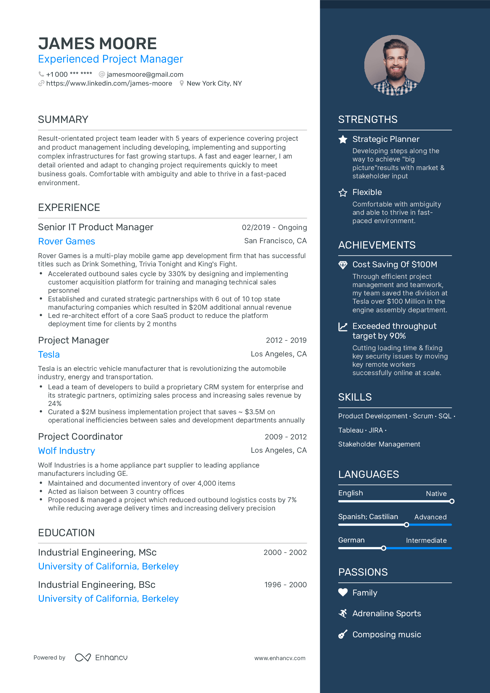 40+ Professional Resume Templates | Pdf Download intended for Best Resume Sample Templates