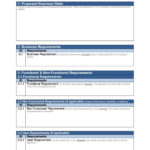 40+ Simple Business Requirements Document Templates ᐅ Templatelab In BRD Sample Template