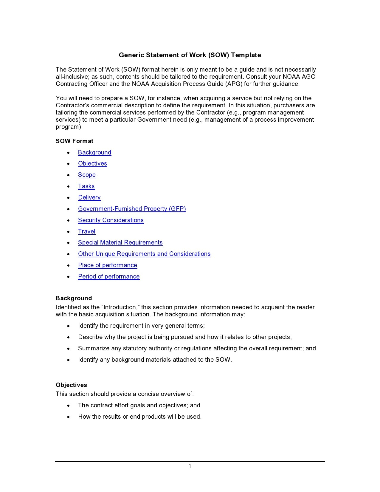 42 Great Statement Of Work Templates (Sow) ᐅ Templatelab for Statement Of Work Template Sample