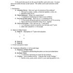 43 Informative Speech Outline Templates & Examples Regarding Presentation Outline Template Sample