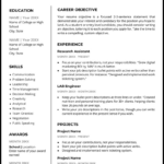 43 Word Resume Templates (Free) Designed For 2024 Regarding Professional Resume Template Free Sample