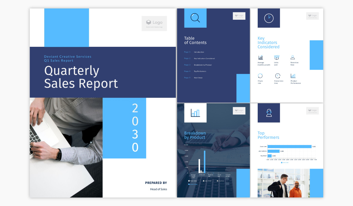 44 Business Report Templates For Professional Reports (2024) with regard to Business Report Sample Template