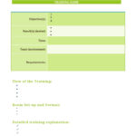 45 Employee Training Plan Templates (Word, Excel, Pdf) ᐅ Templatelab Intended For Training Outline Template Sample