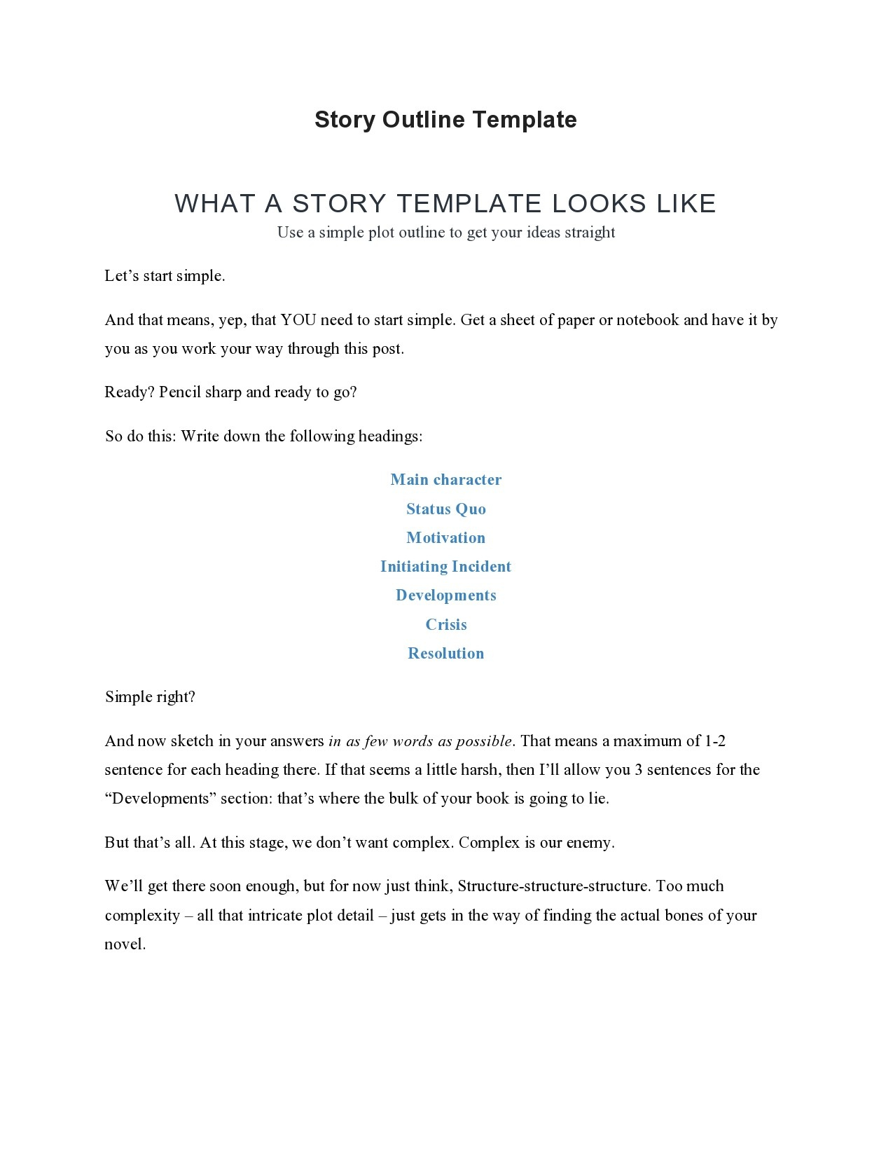 46 Best Story Outline Templates (Novel, Book &amp;amp; Plot) ᐅ Templatelab throughout Book Outline Sample Template