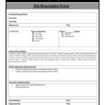 47 Job Description Templates & Examples ᐅ Templatelab Inside Job Description Template Sample