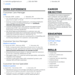 5 Customer Service Manager Resume Examples For 2024 Pertaining To Customer Service Manager Resume Sample Templates