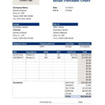 5 Free Purchase Order Templates Within Purchase Order Form Template Sample