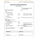 50+ Bank Reconciliation Examples & Templates [100% Free] Within Sample Bank Reconciliation Template