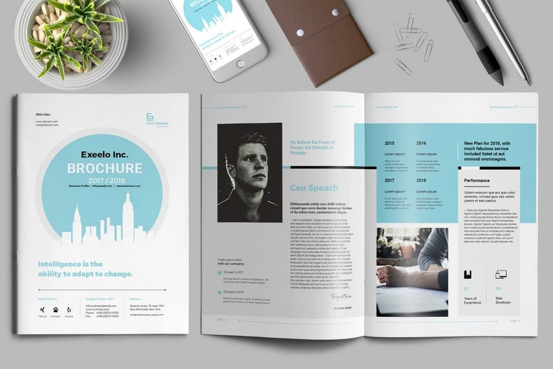 50+ Best Indesign Brochure Templates 2024 | Design Shack intended for Indesign Sample Templates