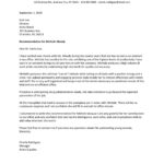 50 Best Recommendation Letters For Employee From Manager Inside Job Recommendation Letter Template Sample