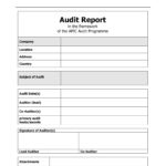 50 Free Audit Report Templates (Internal Audit Reports) ᐅ Templatelab Within Sample Audit Report Template