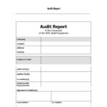 50 Free Audit Report Templates (Internal Audit Reports) ᐅ Within With Internal Audit Report Template Sample