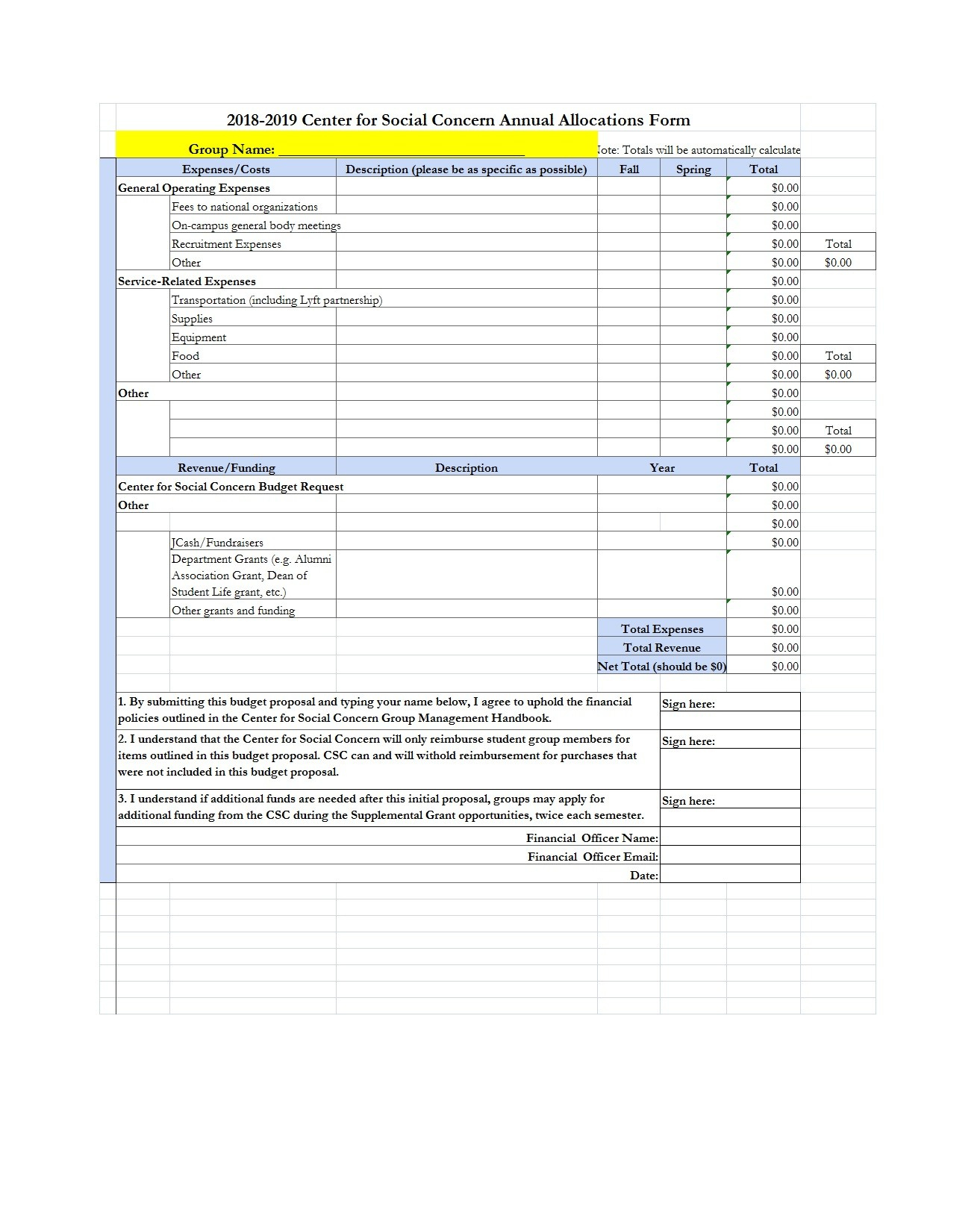 50 Free Budget Proposal Templates (Word &amp;amp; Excel) ᐅ Templatelab throughout Budget Narrative Sample Template