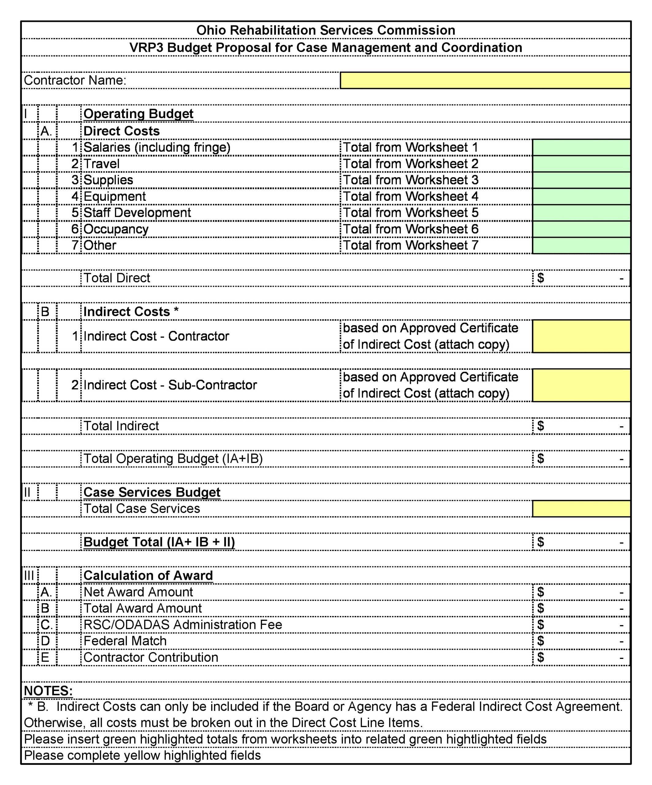 50 Free Budget Proposal Templates (Word &amp;amp; Excel) ᐅ Templatelab with Budget Proposal Template Sample