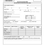 50 Free Employment / Job Application Form Templates [Printable] ᐅ Intended For Employment Form Sample Template