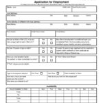 50 Free Employment / Job Application Form Templates [Printable] ᐅ With Regard To Sample Job Application Form Template