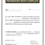 50+ Free Promissory Note Templates [Secured & Unsecured ] Intended For Promissory Note Template Sample