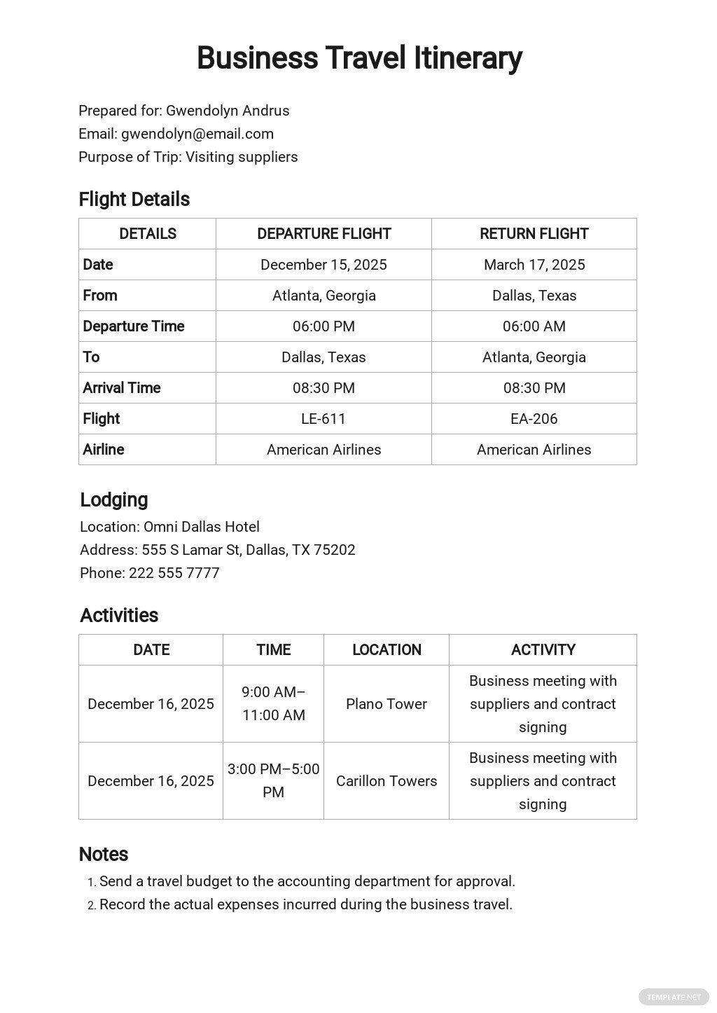 50+ Itinerary Samples, Format &amp;amp; Examples 2023 inside Itinerary Template Sample