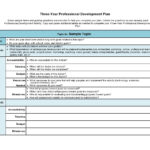 50 Professional Development Plan Templates (Free) ᐅ With Career Development Plan Sample Template