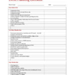 50 Professional Event Planning Checklist Templates ᐅ Templatelab Regarding Sample Event Checklist Template