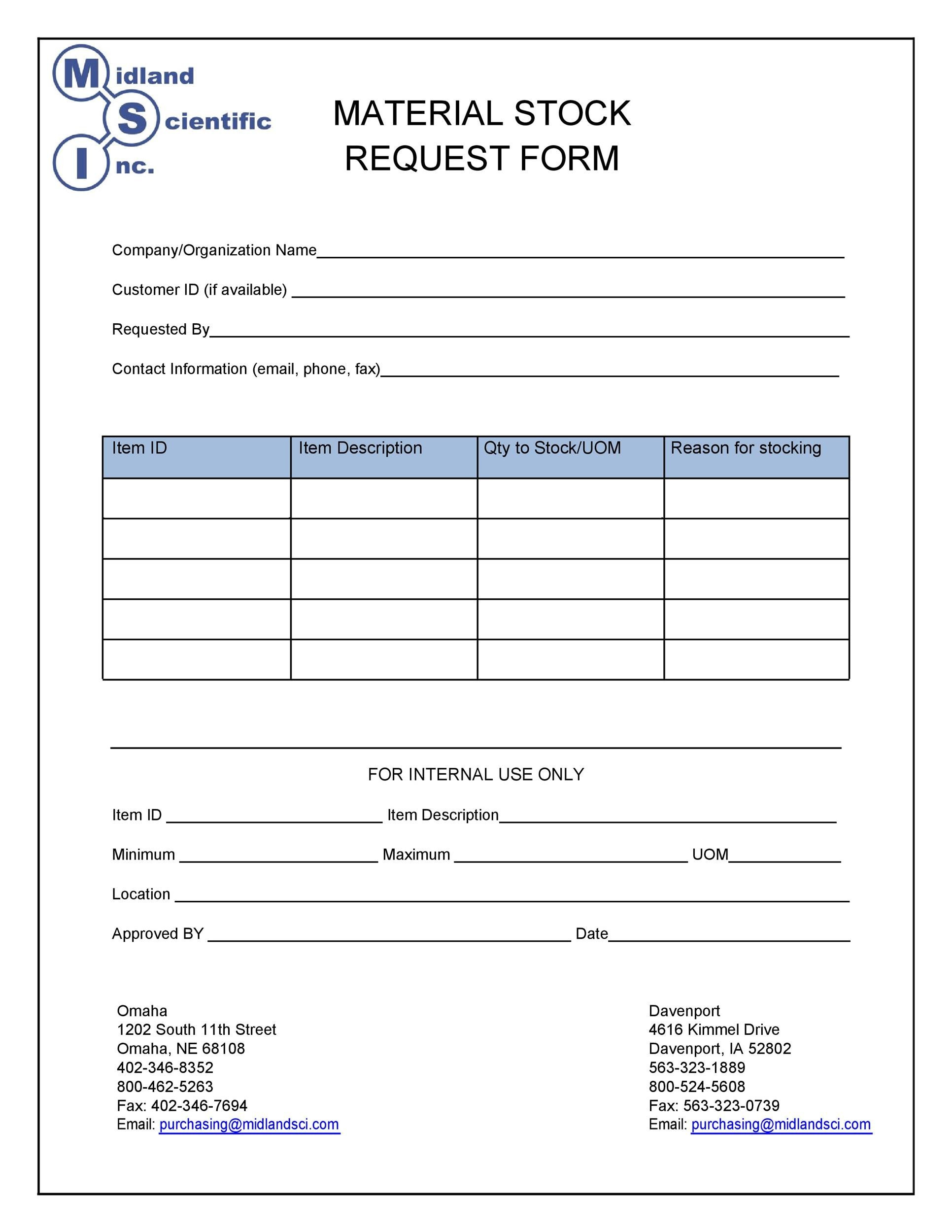 50 Professional Requisition Forms [Purchase / Materials / Lab] pertaining to Product Sample Request Form Template