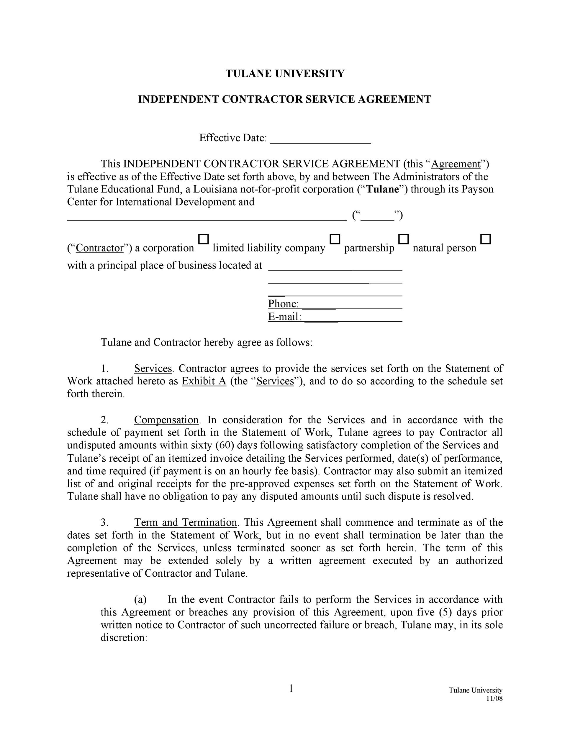 50+ Professional Service Agreement Templates &amp;amp; Contracts in Professional Services Contract Template Sample