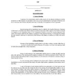 50 Simple Corporate Bylaws Templates & Samples ᐅ Templatelab Regarding Sample Corporate Bylaws Template