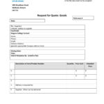 50 Simple Request For Quote Templates (& Forms) ᐅ Templatelab Pertaining To Request For Quotation Sample Template