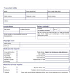 50 Simple Request For Quote Templates (& Forms) ᐅ Templatelab Within Quotation Request Sample Template