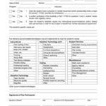 504 Plan Template   Fill Online, Printable, Fillable, Blank Inside 504 Plan Sample Template