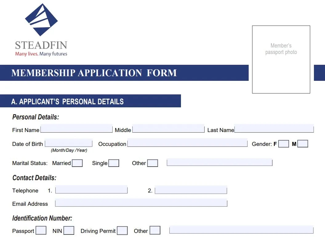 59+ Membership Form Templates For Associations • Glue Up in Membership Form Sample Template