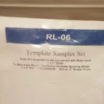 6 Template Sampler Set Sewing Quilting Ruler * Rl 06 New Domestic Regarding Rl 06 Sampler Set Template