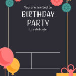 7+ Cute And Fun Birthday Invitation Templates For Any Ages Throughout Birthday Invitation Sample Template