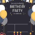 7+ Cute And Fun Birthday Invitation Templates For Any Ages Throughout Birthday Invitation Sample Template