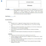 7 Free Job Description Template For Word Examples Throughout Job Description Template Sample Free