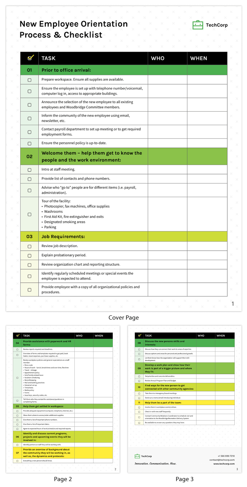 8 Employee Training Plan Templates | Monday for Training Plan Template Sample