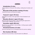 8 Free Board Meeting Agenda Templates | Fireflies.ai Pertaining To Board Meeting Agenda Template Sample