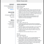 9 Real Retail Resume Examples That Worked In 2024 In Retail Resume Template Sample