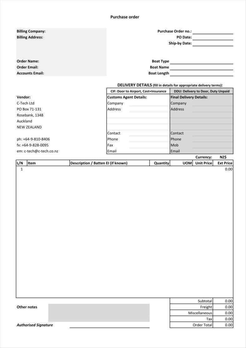 9+ Sales Order Form Templates Free Samples, Examples Formats Download intended for Sales Order Form Sample Template