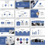 A Company Introduction & Business Plan Presentation Template With Business Presentation Sample Templates