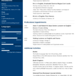 Academic Cv: Template, Format, And Examples For 2024 With Regard To Sample Academic Cv Template