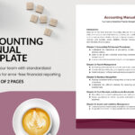 Accounting Manual Template In Word, Pdf, Google Docs   Download Pertaining To Sample Accounting Policies And Procedures Template