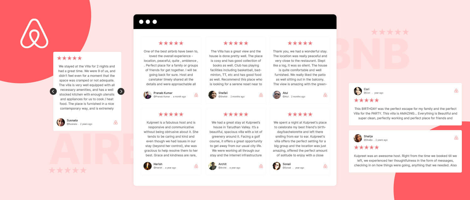 Airbnb Reviews Examples-Better Guidance For Business Website regarding Sample Airbnb Host Review Template