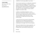 Ambassador Cover Letter Example (Free Guide) For Diplomatic Letter Sample Template