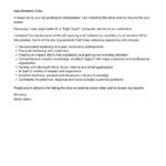 Ambassador Cover Letter | Velvet Jobs Within Diplomatic Letter Sample Template