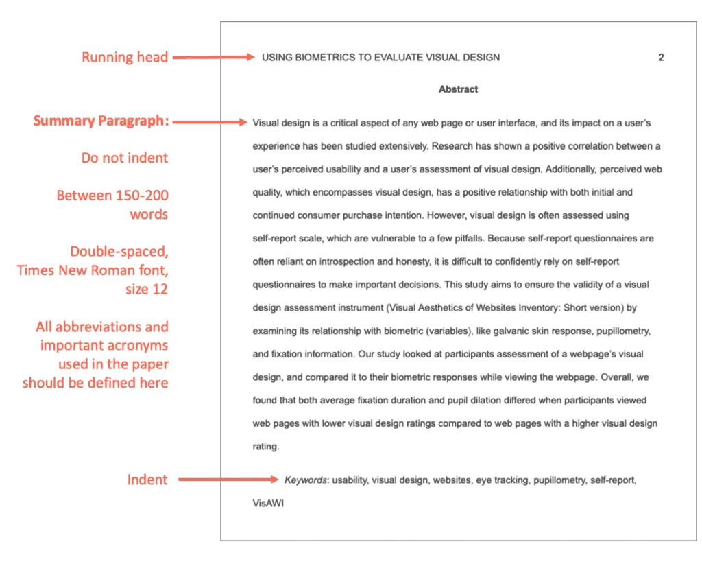 Apa Format: Everything You Need To Know Here - Easybib for APA Format Sample Template