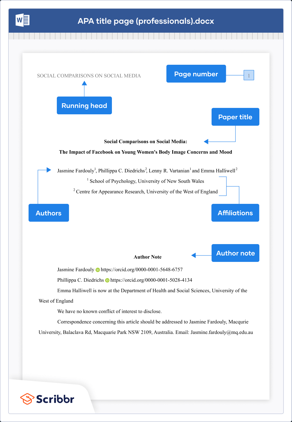 Apa Formatting And Citation (7Th Ed.) | Generator, Template, Examples within APA 7th Edition Sample Paper Template